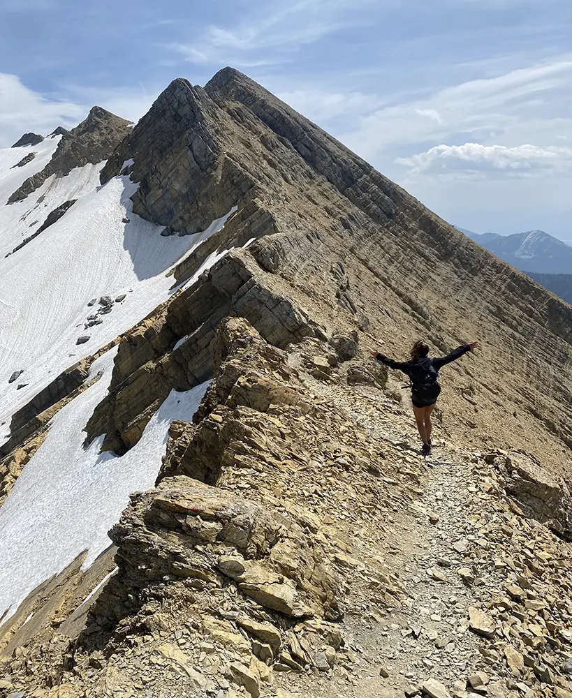 Hannah Goss Hiking